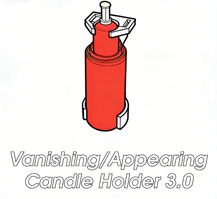 Your Candle Supplies - Подсвечник для фокусника, исчезающий и появляющийся,