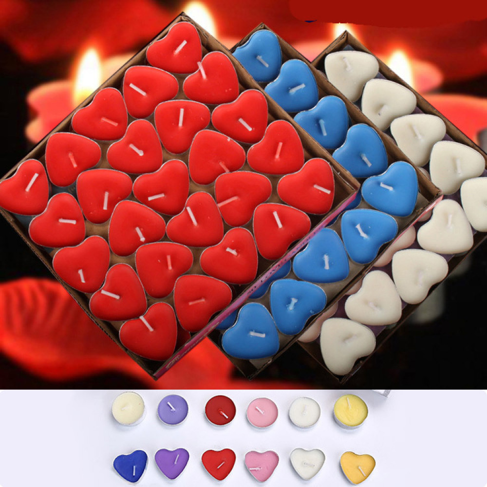 Candle Supplies Bulk - Декоративные парафиновые чайные свечи в форме