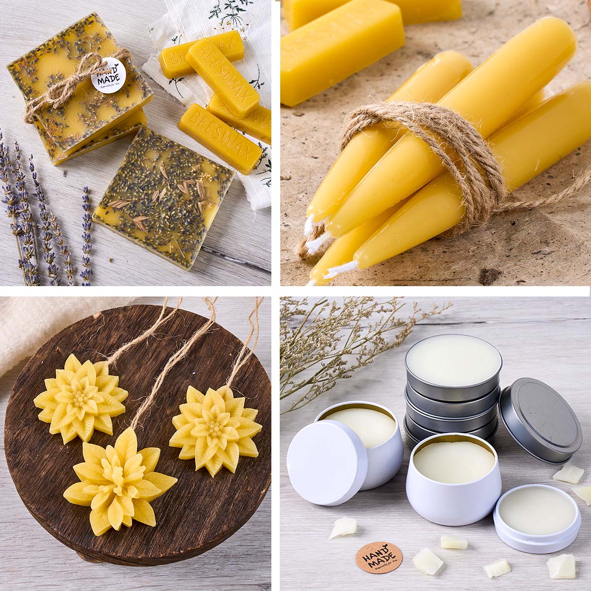 1 шт./5 шт. Желтые и белые бло – обзор и цена Candle Supplies Bulk